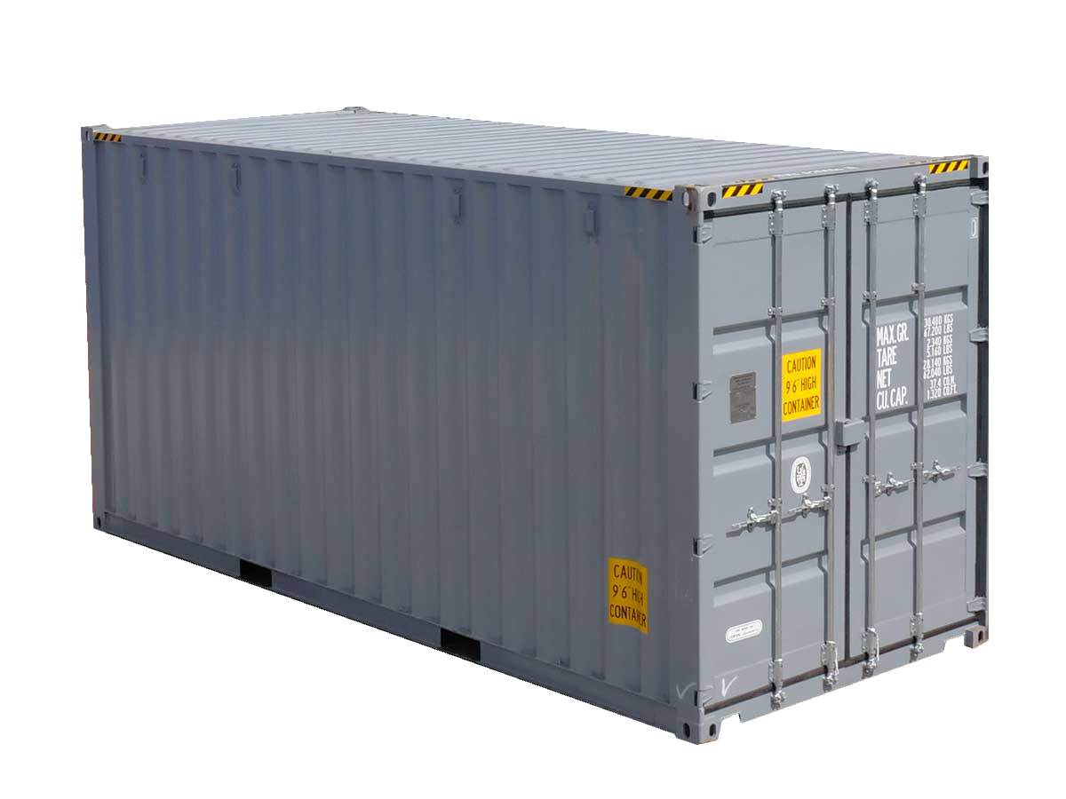 Large Galvanized Steel Portable Storage Containers